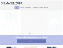 Tablet Screenshot of moritadrcentar.com